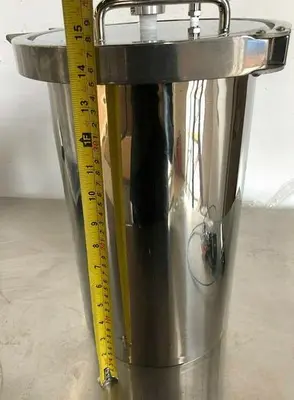 CHEMICAL BOTTLE STAINLESS STEEL TA201