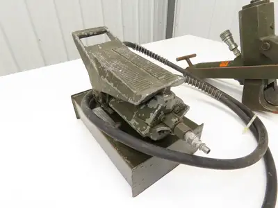 Columbus Jack T&E PD-94 Air Hydraulic Tire Changer Bead Breaker Foot Pedal Pump