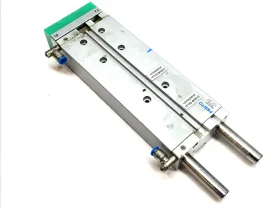 USED FESTO GUIDED CYLINDER 20MM BORE 150MM STROKE AUTOMATION