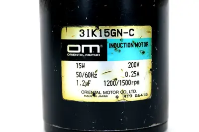 USED ORIENTAL MOTOR 3GN100KA