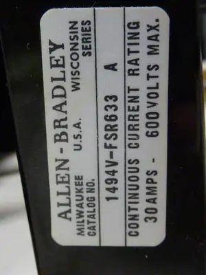 USED ALLEN BRADLEY 1494V-DS30 SER A