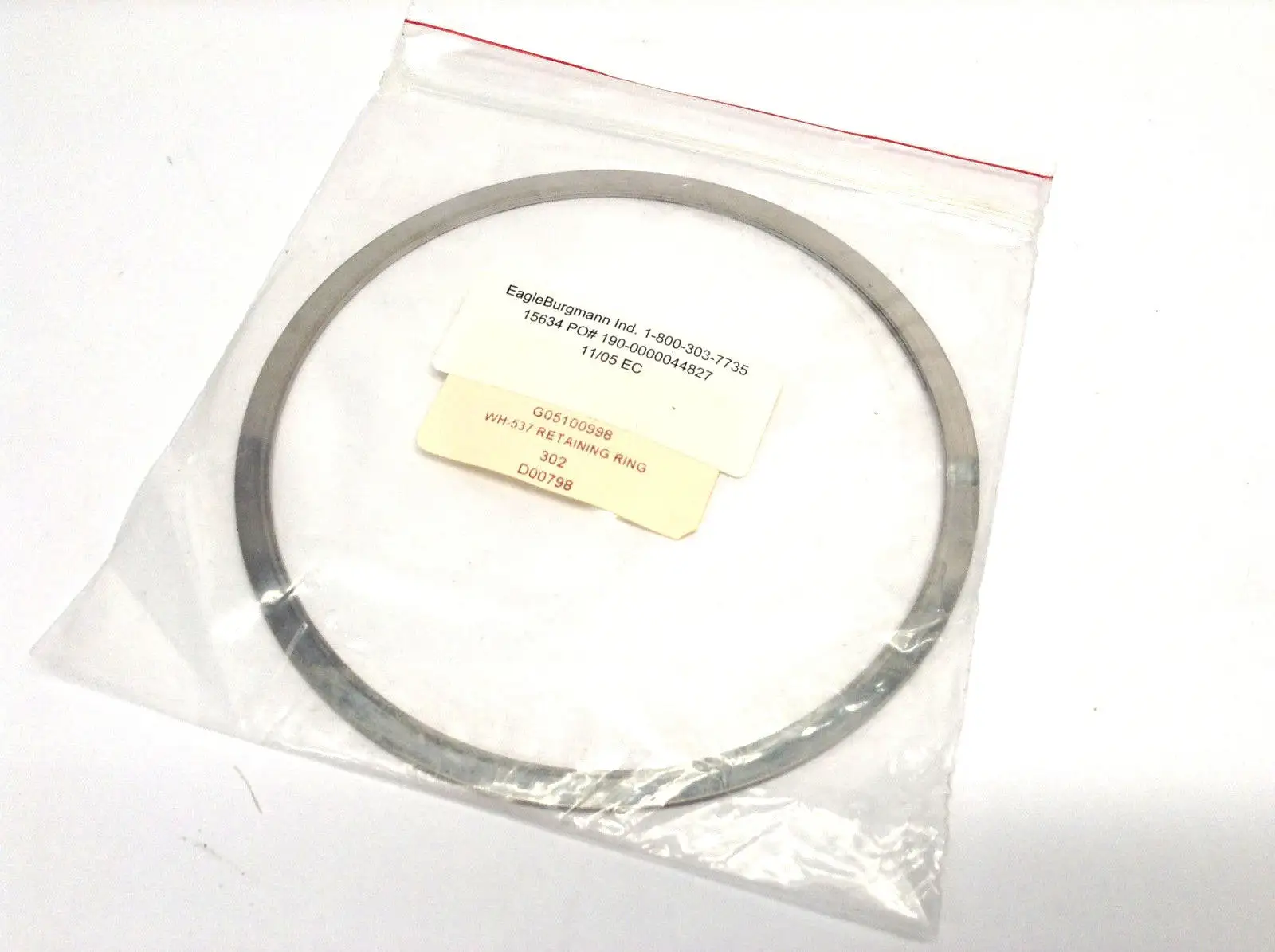 New | in-Stock EagleBurgmann Retaining Ring Misc Fasteners Michigan US | Maverick Industrial Sales #1420826