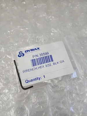DYMAX 35599, WRENCH , HEX 3-32 BLK OX