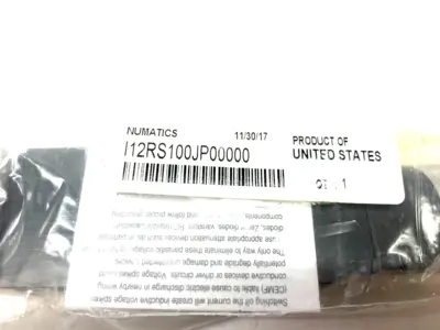 NEW NUMATICS SINGLE TYPE PRESSURE REGULATOR W/ GAUGE