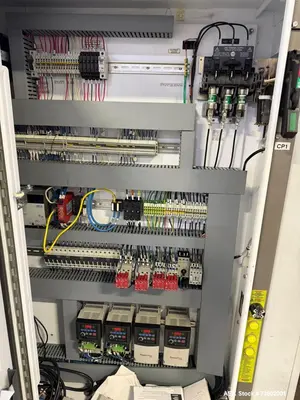Used Hartness Model 2800 Automatic Drop Case Packer | High-Speed End-of-Line Packaging System