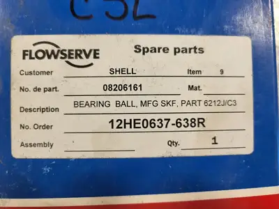 NEW SKF 6212/C3