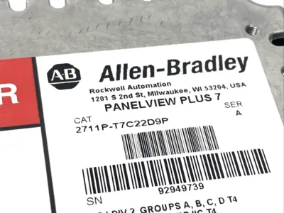 USED ALLEN BRADLEY PANELVIEW PLUS 7