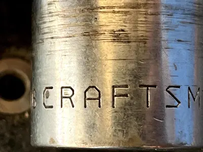 Vintage Craftsman 13/16"  12 Point Socket 1/2" Drive G Series 47511 Made in USA