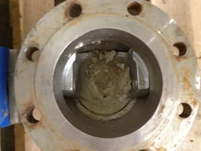 Neles Jamesbury 6"-150 V-Ball Control Valve