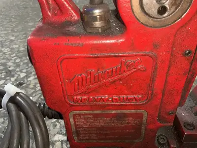Used MILWAUKEE TOOL 427020 Portable Drills including Magnetic Base Ohio US | HGR 24 #1508135