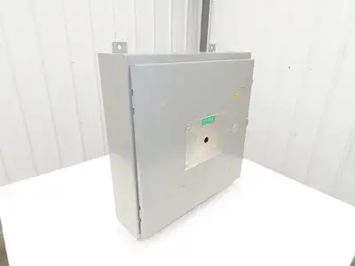 Saginaw SCE-24H2406LP Electrical Enclosure 24x24x6" Backplate Knockout Wallmount
