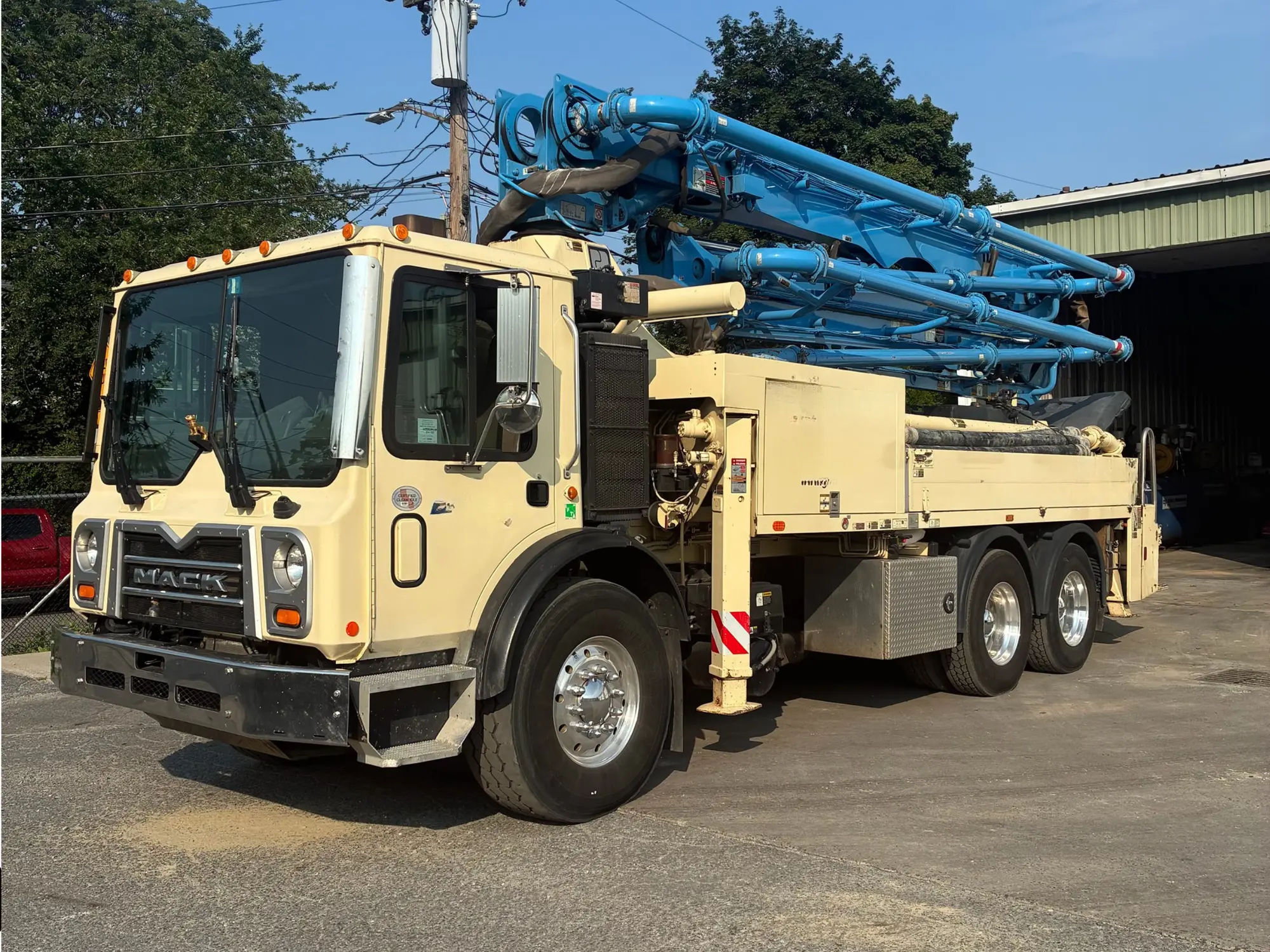 Used 2019 PUTZMEISTER BSF28Z.16H Concrete Pumps Colorado US | Concrete Pump Depot #1393893