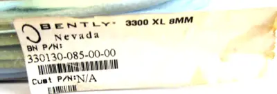 NEW BENTLY NEVADA 330130-085-00-00 CABLE ASSEMBLY 3300 XL 8MM 3301300850000