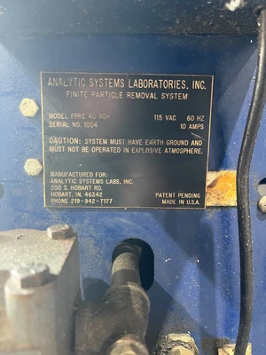 USED analytic systems lab FPRS 40 ABH