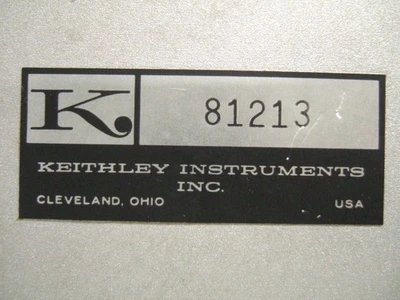 USED KEITHLEY Does Not Apply
