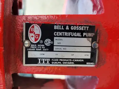 USED BELL & GOSSETT 80F-BFW