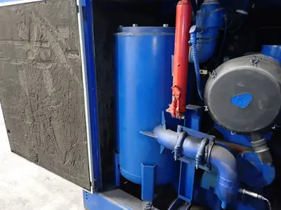 Used 2007 QUINCY COMPRESSOR QGV200 Rotary Screw & Sliding Vane Air Compressors Ohio US | HGR 24 #861420