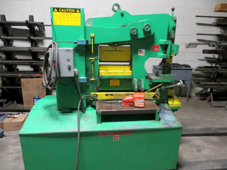 Used Unihydro P125-24 Ironworkers New York US | Machinery Values #786616