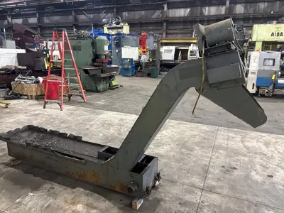 JORGENSEN INCLINED CHIP CONVEYOR: STOCK 22283