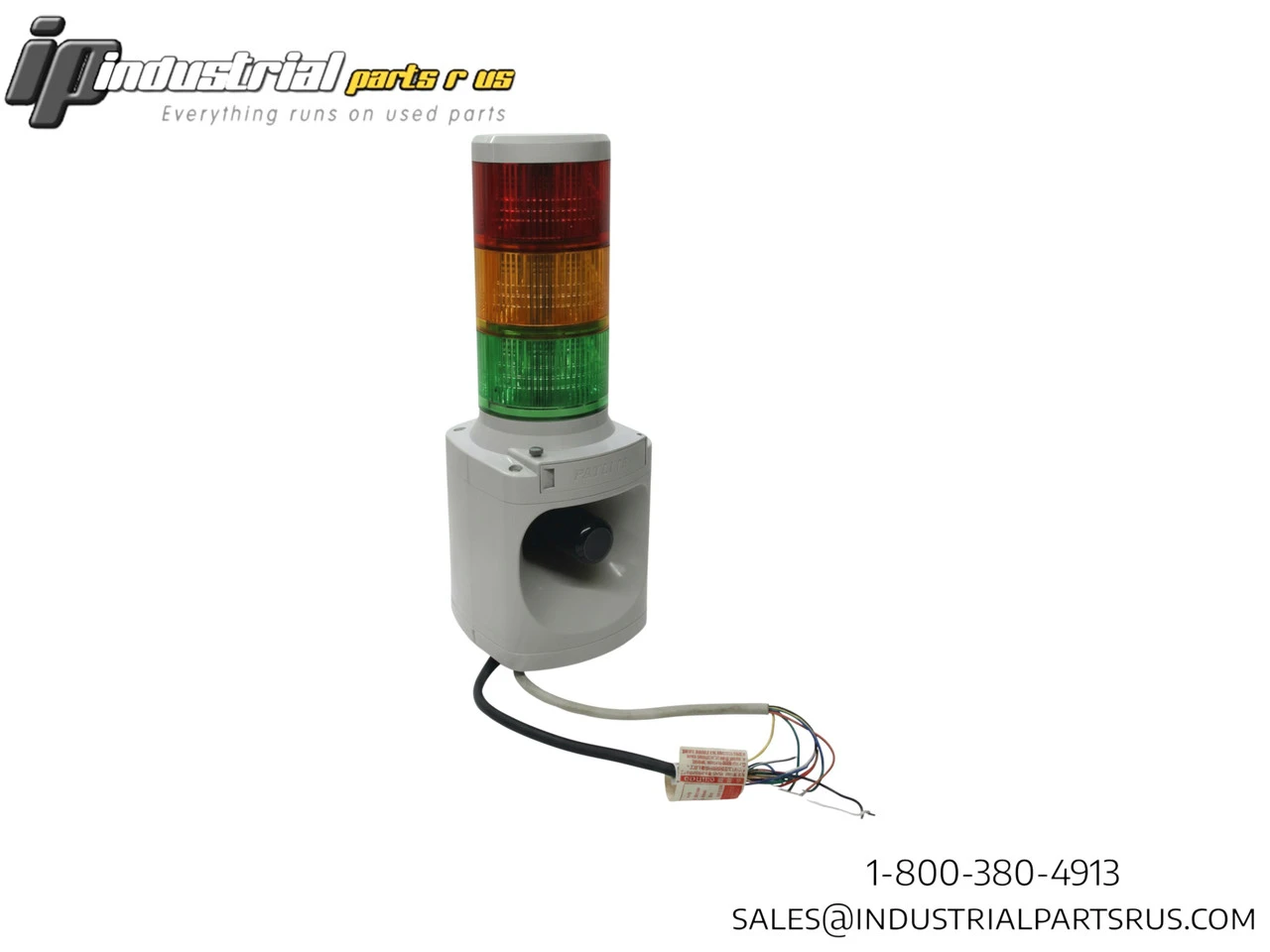 Patlite LKEH-302FVUL-RYG Stack Lights and Horn