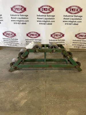 Greenlee 48″ Radius Right Angle Conveyor Sheave w/ 5” x 6” Wheels