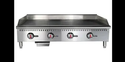 ELITE ETFG-48 Thermostatic Countertop Gas Griddle, 48" | 120,000 BTU