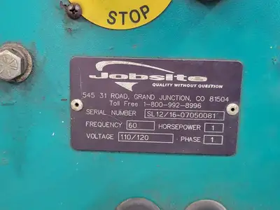 USED 2007 JOBSITE SL12/16