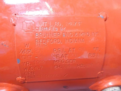 Used BRUNNER _UNKNOWN_ Pressure Tanks | OCO Industrial #1712915
