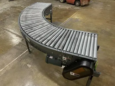 Used INTELLIGRATED 90 DEGREE CONVEYOR Roller Conveyors Wisconsin US | Packer City Sales #1297881