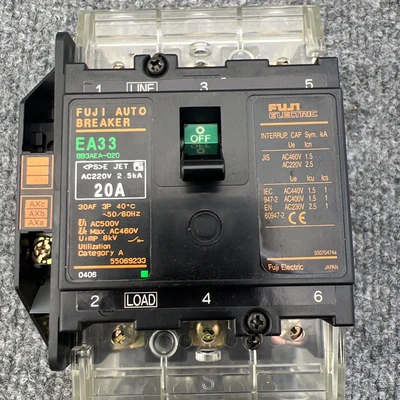 Used Fuji EA33 20A Circuit Breakers California US | Davliegogo LLC #1706567