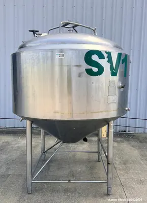 Pre-Owned APV Crepaco 600-Gallon Vertical Kettle – 304 Stainless Steel
