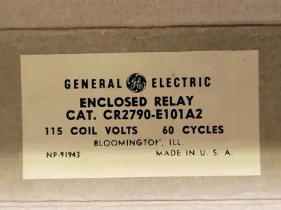 USED GENERAL ELECTRIC CR2790-E101A2