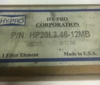 NEW Hy-Pro HP20L3.46-12MB