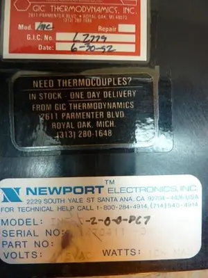 USED NEWPORT INF-0-2-0-0-PC7