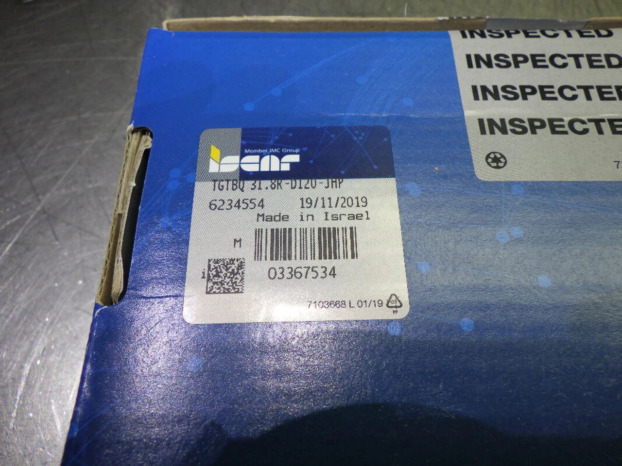 Iscar Indexable Grooving / Parting Tool Block TGTBQ 31.8R-D120-JHP (LOC778A)