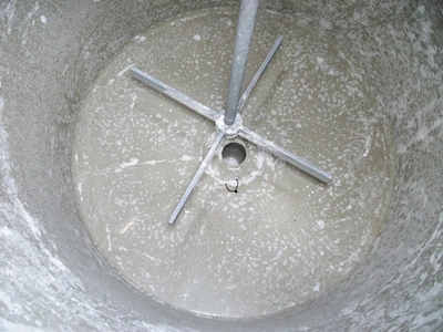 760L Polyethylene Vertical Mixing Tank 0.37 kW