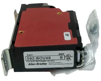 ALLEN BRADLEY 592-BOV49 OVERLOAD RELAY SER. B 592BOV49 NEW, SURPLUS