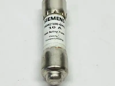 3NW2100-0HG | Siemens  Cylindrical Fuse Link Class CC 10A 600V LOT OF 10 - New Other