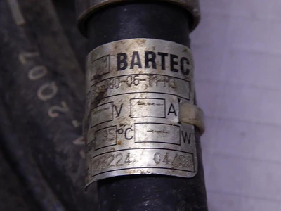 Used BARTEC _UNKNOWN_ Hoses | OCO Industrial #1600480
