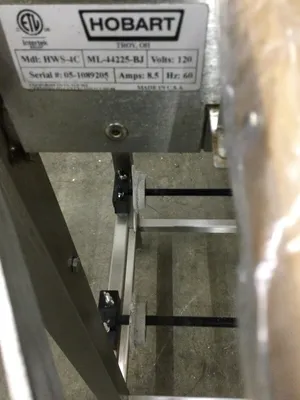 Hobart HTi Hand Wrap HWS-4 Station, EPCP-5i Console, EPP3 Printer Scale