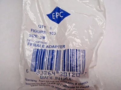 New | in-Stock EPC _UNKNOWN_ Valves/Fittings | Maverick Industrial Sales #1109482