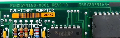 NEW SIEMENS 2599169 CVU-TIWAY ADAPTER 2587716-8011 REV F