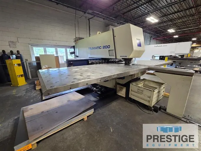 Used 1998 TRUMPF TC200 Turret Punches New York US | Prestige Equipment #1360737
