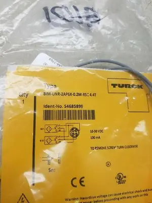 New | in-Stock TURCK MAGNETIC FIELD SENSOR Sensors Michigan US | ND Industrial Surplus #1208132