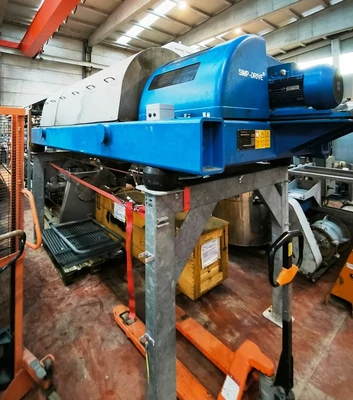 Flottweg Z53-4/454 decanter centrifuge, 316SS.