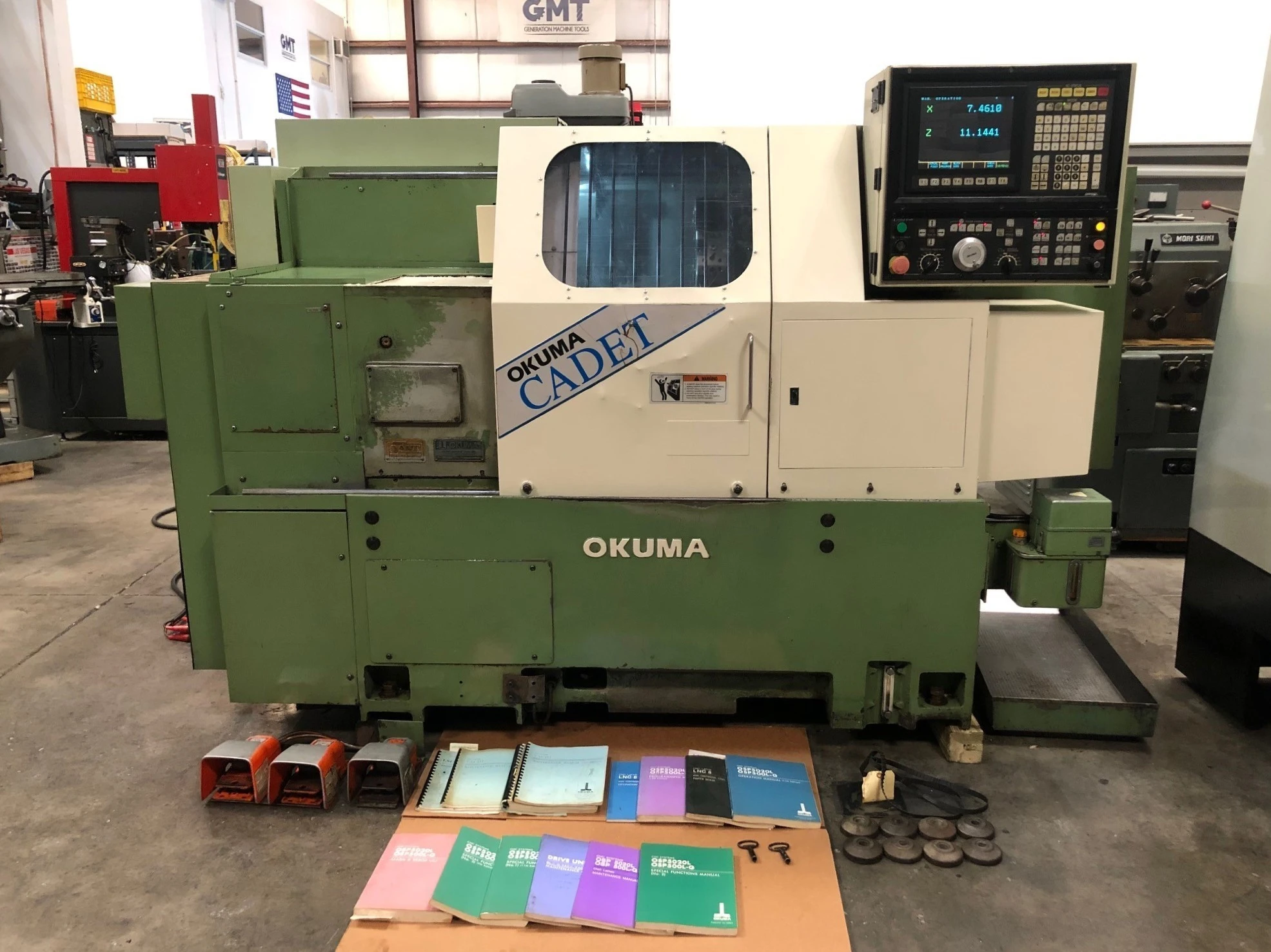 Used OKUMA CADET LNC8 CNC Lathes 5060 | GMT
