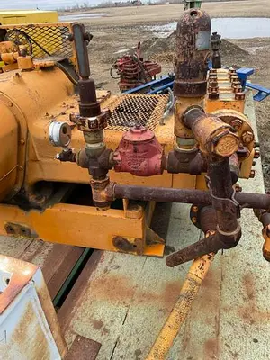 USED OILWELL 336P TRIPLEX MUD PUMP