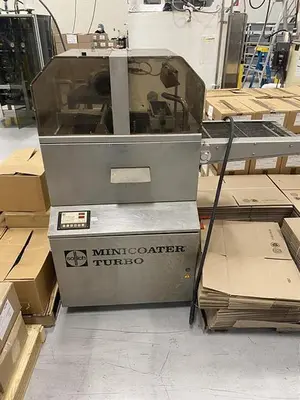 Sollich 420mm Enrobing Line with Flow Wrapper