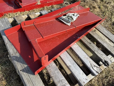 (1) 19" wide x 48" long extension panel with assorted frame components, includes some hardware.