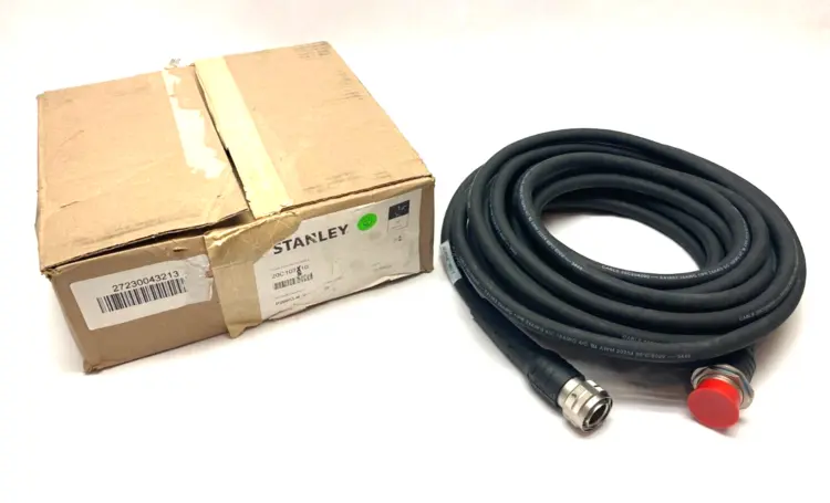 Used STANLEY REV. C HEAVY DUTY JAMNUT EXTENSION CABLE 10M LENGTH Cable & Wire | Maverick Industrial Sales #1118209
